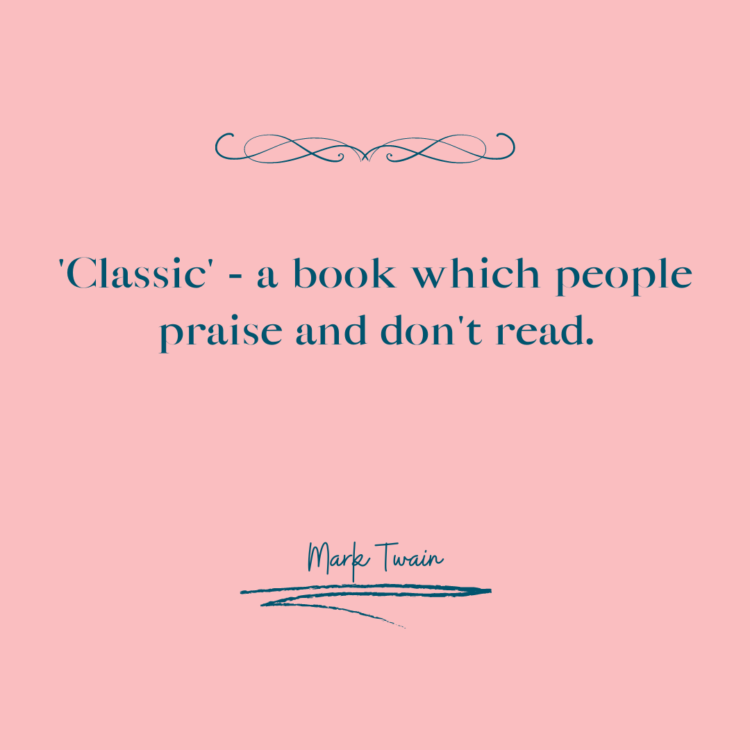 Classic book people praise but rarely read.