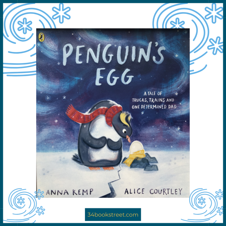 An image of a penguin's egg, highlighting its beauty and significance in Anna Kemp's engaging picture book review.