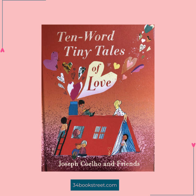 A colourful picture book cover featuring tiny tales of love, inviting readers into a world of sweet stories.